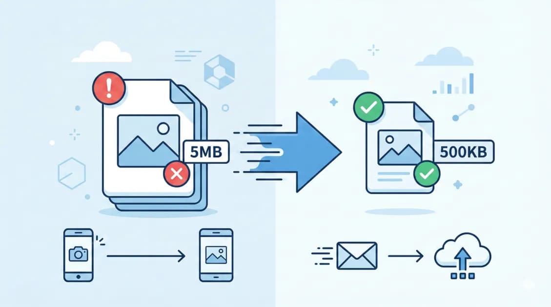 【2026年版】画像圧縮の方法5選｜無料で高画質のまま軽くするコツ